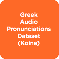 Greek Pronunciations Dataset (Koine)