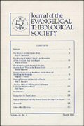 Journal of the Evangelical Theological Society (42 vols.)