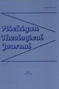 Michigan Theological Journal (5 vols.)