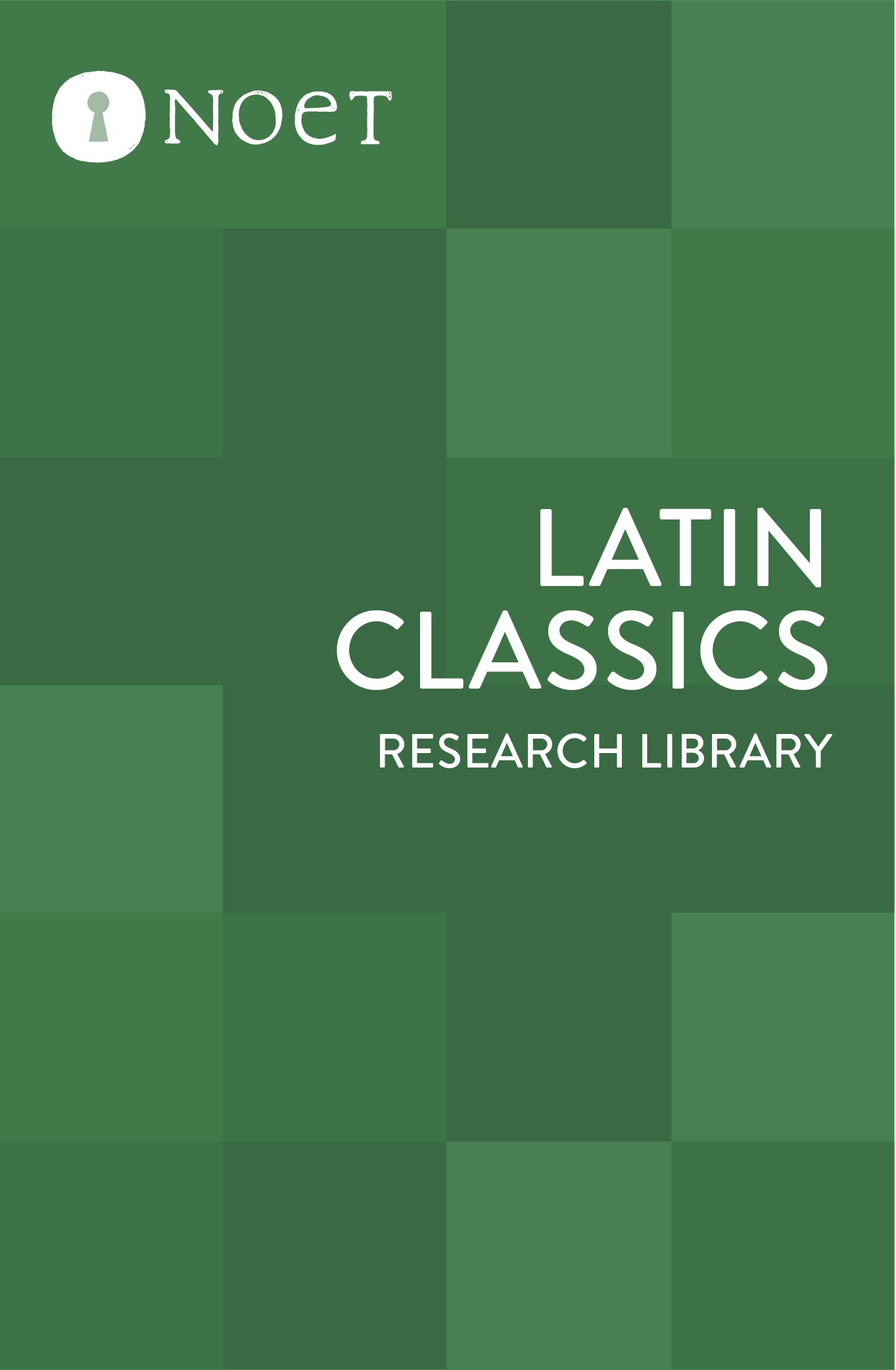 Latin Classics Research Library (77 vols. plus Perseus Latin Classics)