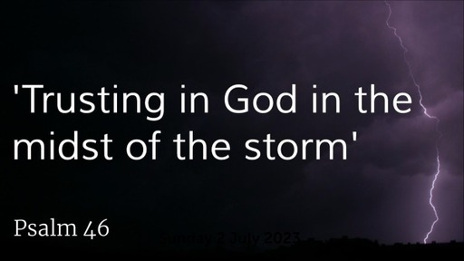 God of the Storm - Logos Sermons