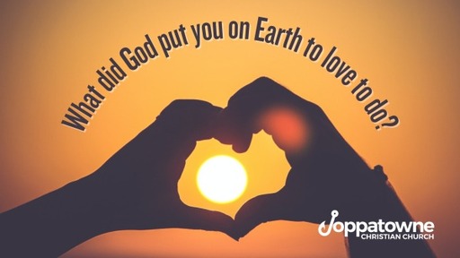 What Did God Put You On Earth To Love To Do?