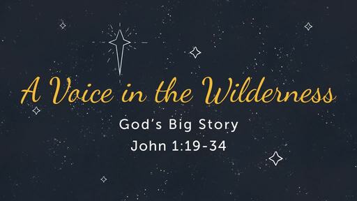 John: A Voice in the Wilderness