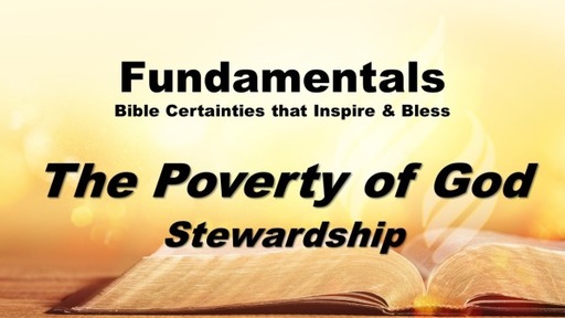 Fundamentals:  Bible Certainties that Inspire and Bless