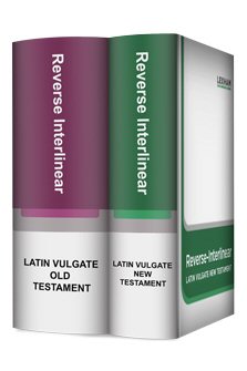 Lexham Reverse Interlinear Vulgate Bible