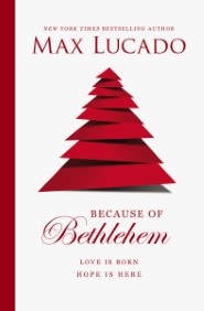 Because of Bethlehem Christmas devotional book cover