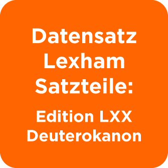 Datensatz Lexham Satzteile: Edition LXX Deuterokanon