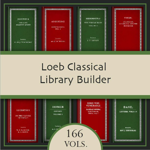 Loeb Classical Library Builder (166 vols.)