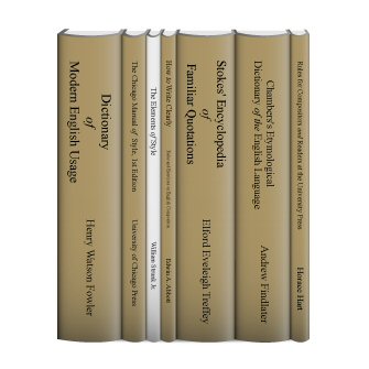 The Writer’s Reference and Style Guide Collection (7 vols.)
