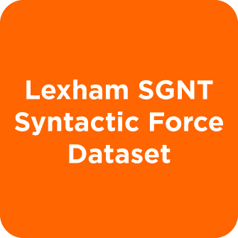 Lexham SGNT Syntactic Force Dataset