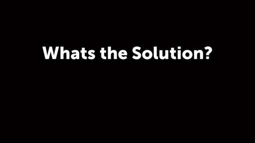 Whats the Solution?