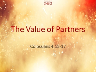 The Value of Partners