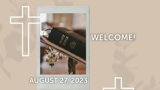 03-Sep-23: Pastor Christy teaches  "What Do I Do About It?" Readings Romans 12: 9 to 21