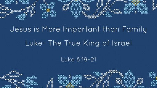 Jesus is more important than family