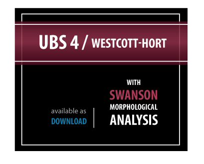 UBS 4/Westcott-Hort with Swanson Morphological Analysis