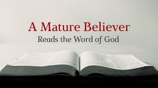 Reads the Word of God