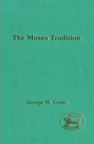 The Moses Tradition