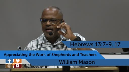 Appreciating The Work Of Shepherds And Teachers