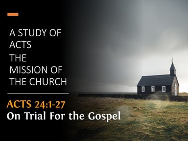 On Trial for the Gospel