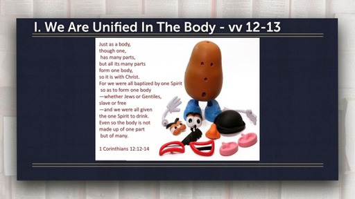 Body Image - 1 Corinthians 12:12-31
