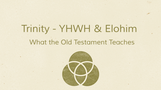 09-13-23 Trinity 2: YHWH Elohim