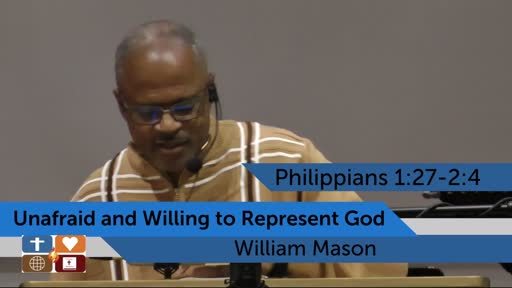 Unafraid And Willing To Represent God