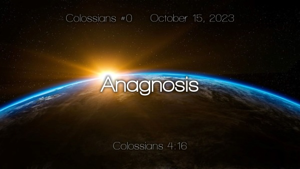 Anagnosis