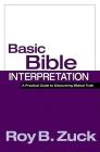 Basic Bible Interpretation Basic Bible Interpretation