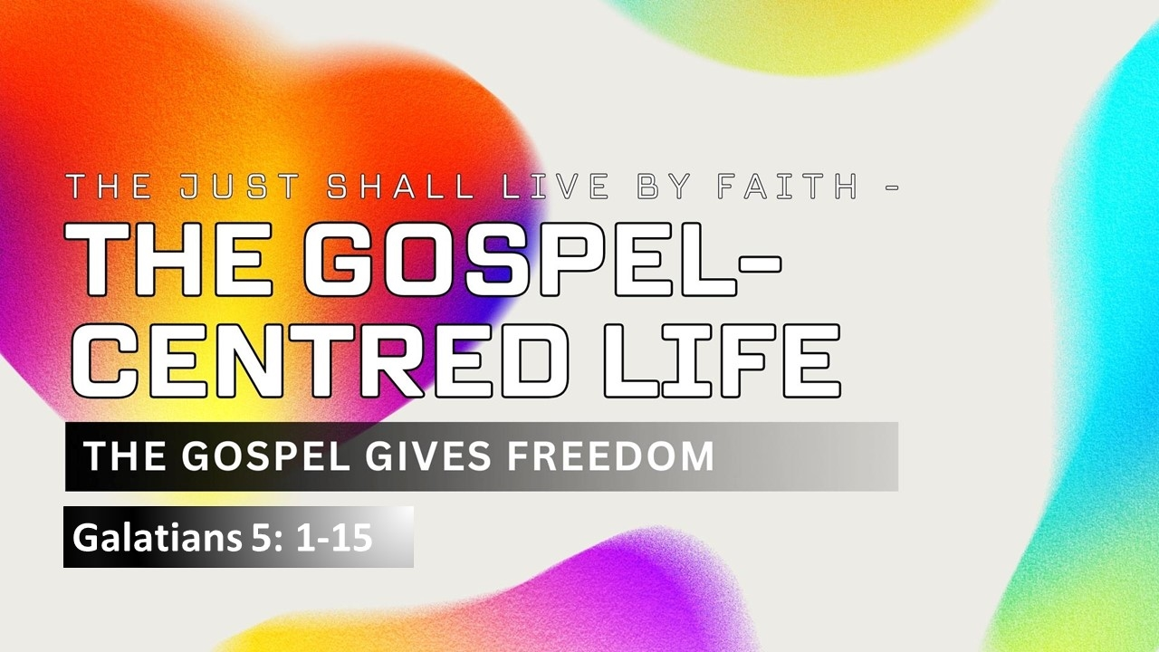 4 & 5 Nov 2023 The Gospel Gives Freedom Logos Sermons