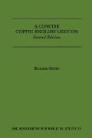 A Concise Coptic-English Lexicon A Concise Coptic-English Lexicon