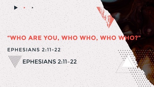 “Who Are You, Who Who, Who Who?”