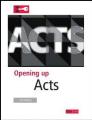 Opening Up Acts Opening Up Acts
