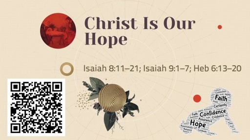 Christ Is Our Hope