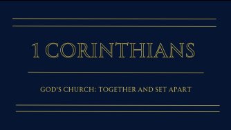 1 Corinthians 1:10-17 - Is Christ Divided?