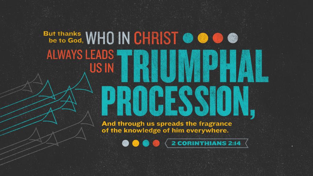 2 Corinthians 2:14 large preview