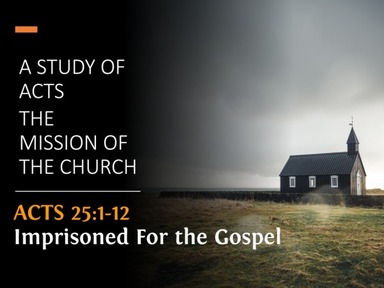 Imprisoned For the Gospel