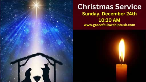 2023.12.24 AM Christmas Service (Christmas Story, The Lord's Supper, Candle lighting)