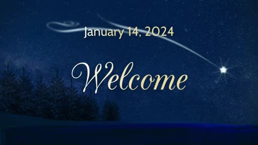 14-Jan-24:  Pastor Chuck teaches "Introduction to Joy"  -  Reading Philippians 1: 1-11