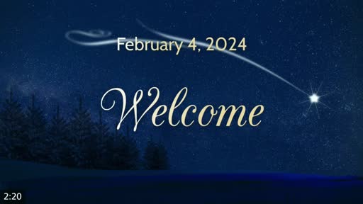 04-Feb-24:  Pastor Chuck teaches "Complete Joy" -  Reading Philippians 2: 1 to 4