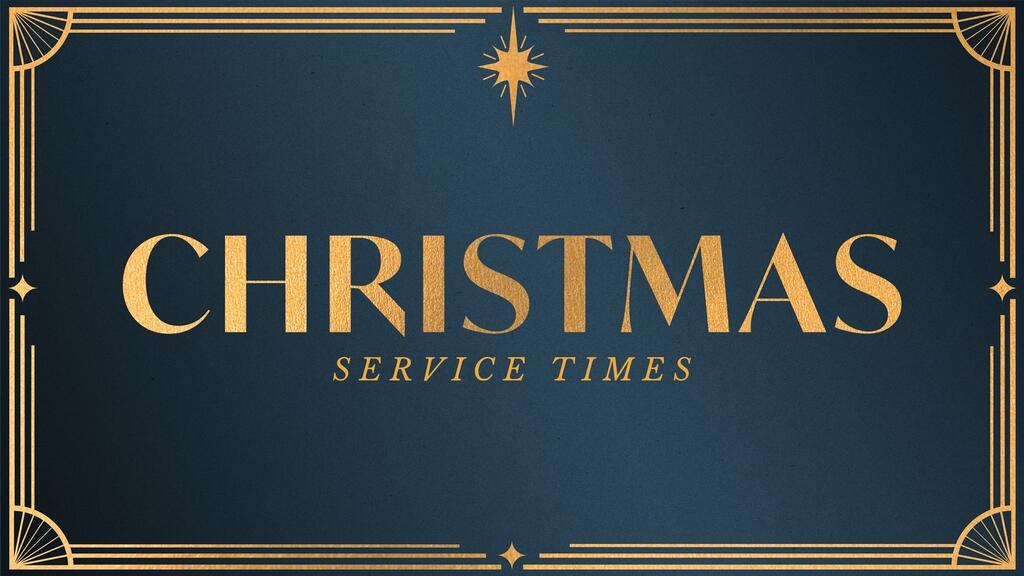 Christmas Service Times large preview