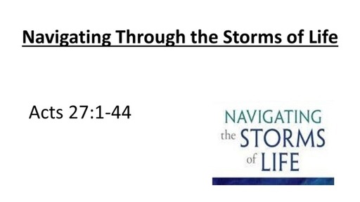 Navigating Through the Storms of Life
