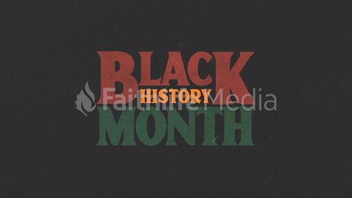 Black History Month (Words)