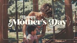 Happy Mother's Day (Sage Green)  PowerPoint image 1