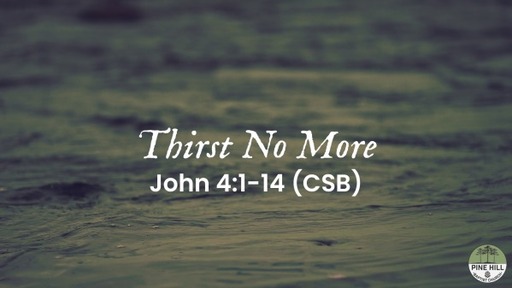 Thirst No More