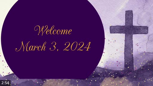 03-Mar-24:  Pastor Chuck teaches "Safeguarding Our Fellowship" -  Reading Philippians 3: 1