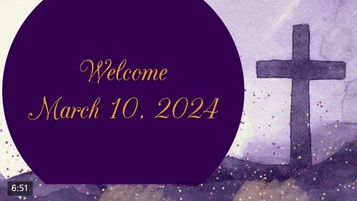 10-Mar-24:  Pastor Chuck teaches "Losing Our Religion" -  Reading Philippians 3: 1 to 11