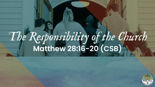 The Responsibility of the Church