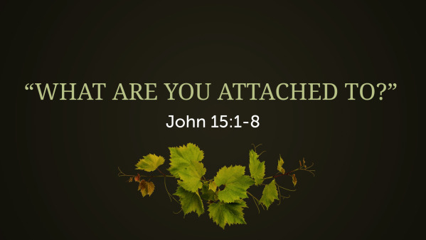 “What Are You Attached To?”