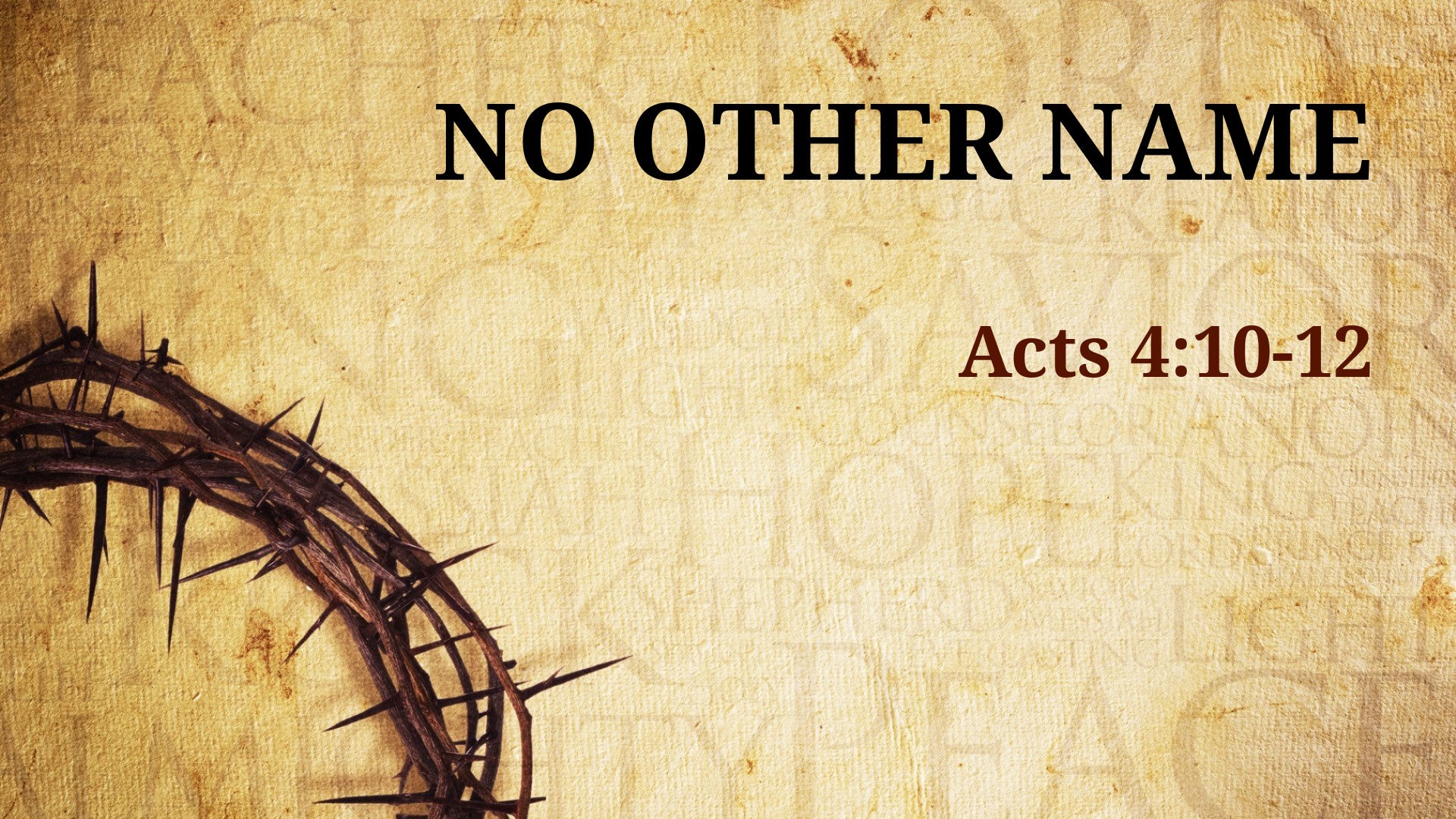 No Other Name Faithlife Sermons No Other Name Faithlife Sermons