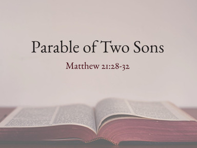 Parable of the Two Sons - Pastor David Kanski - 04.21.2024